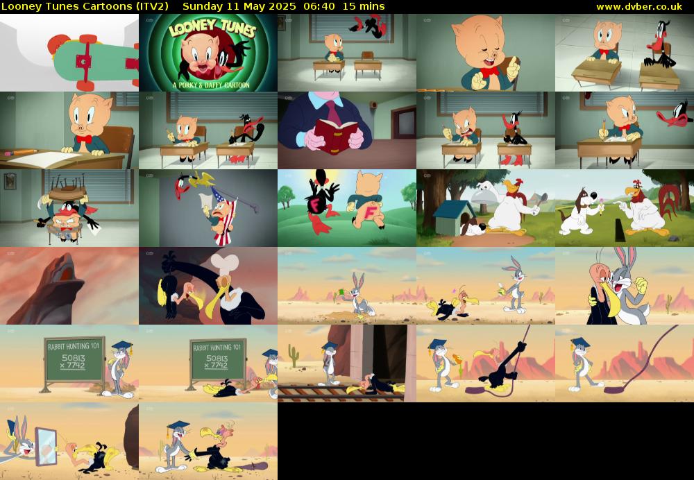 Looney Tunes Cartoons (ITV2) Sunday 11 May 2025 06:40 - 06:55