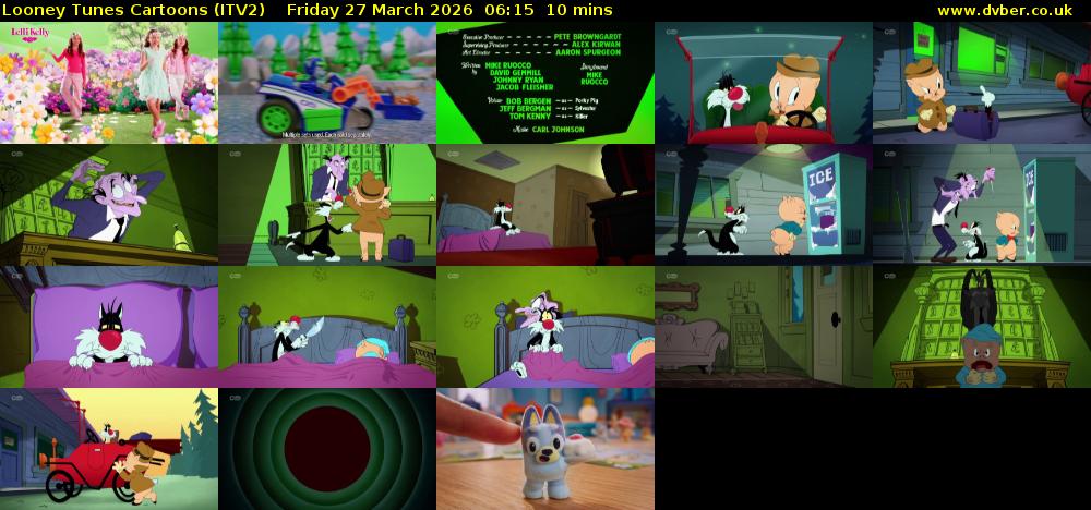 Looney Tunes Cartoons (ITV2) Friday 27 March 2026 06:15 - 06:25
