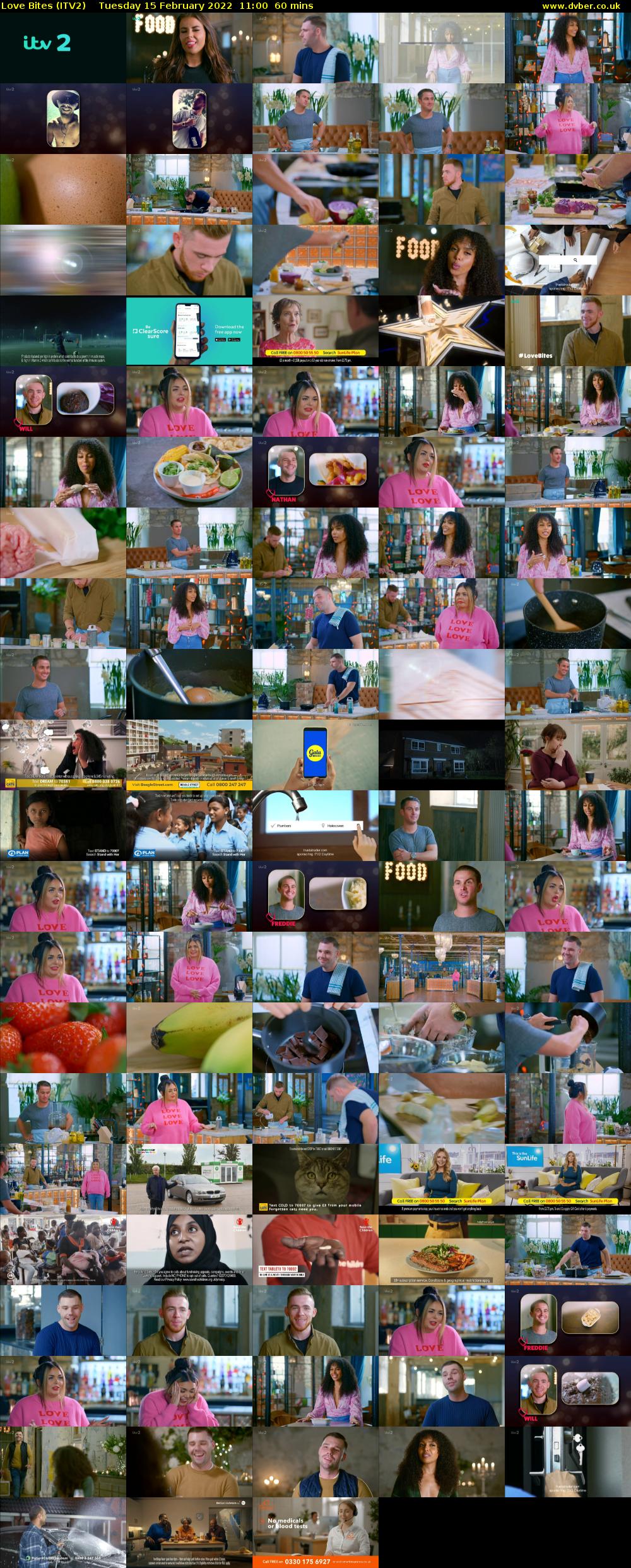 Love Bites (ITV2) Tuesday 15 February 2022 11:00 - 12:00