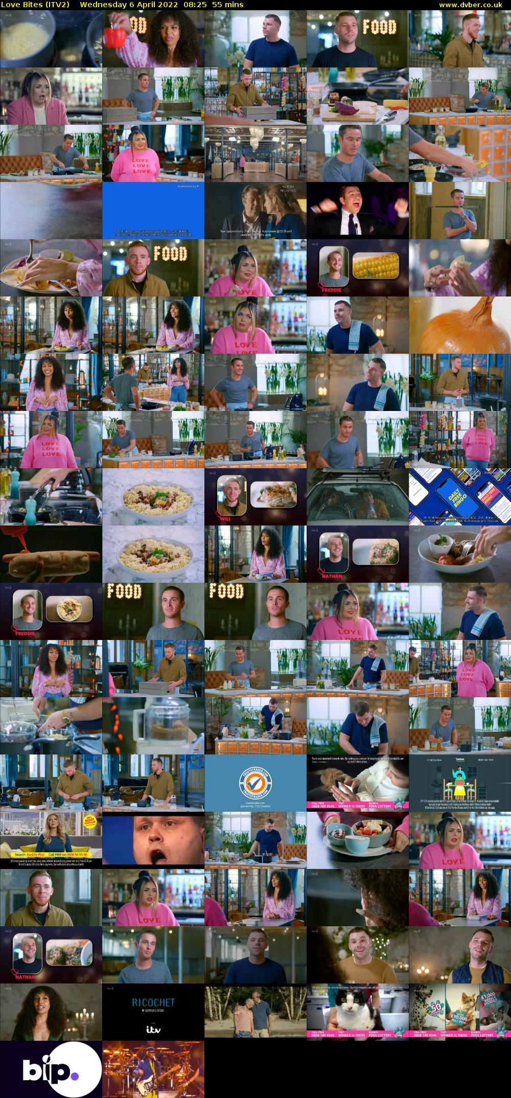 Love Bites (ITV2) Wednesday 6 April 2022 08:25 - 09:20