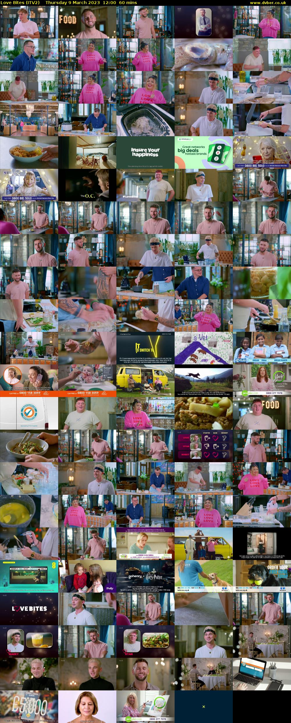 Love Bites (ITV2) Thursday 9 March 2023 12:00 - 13:00