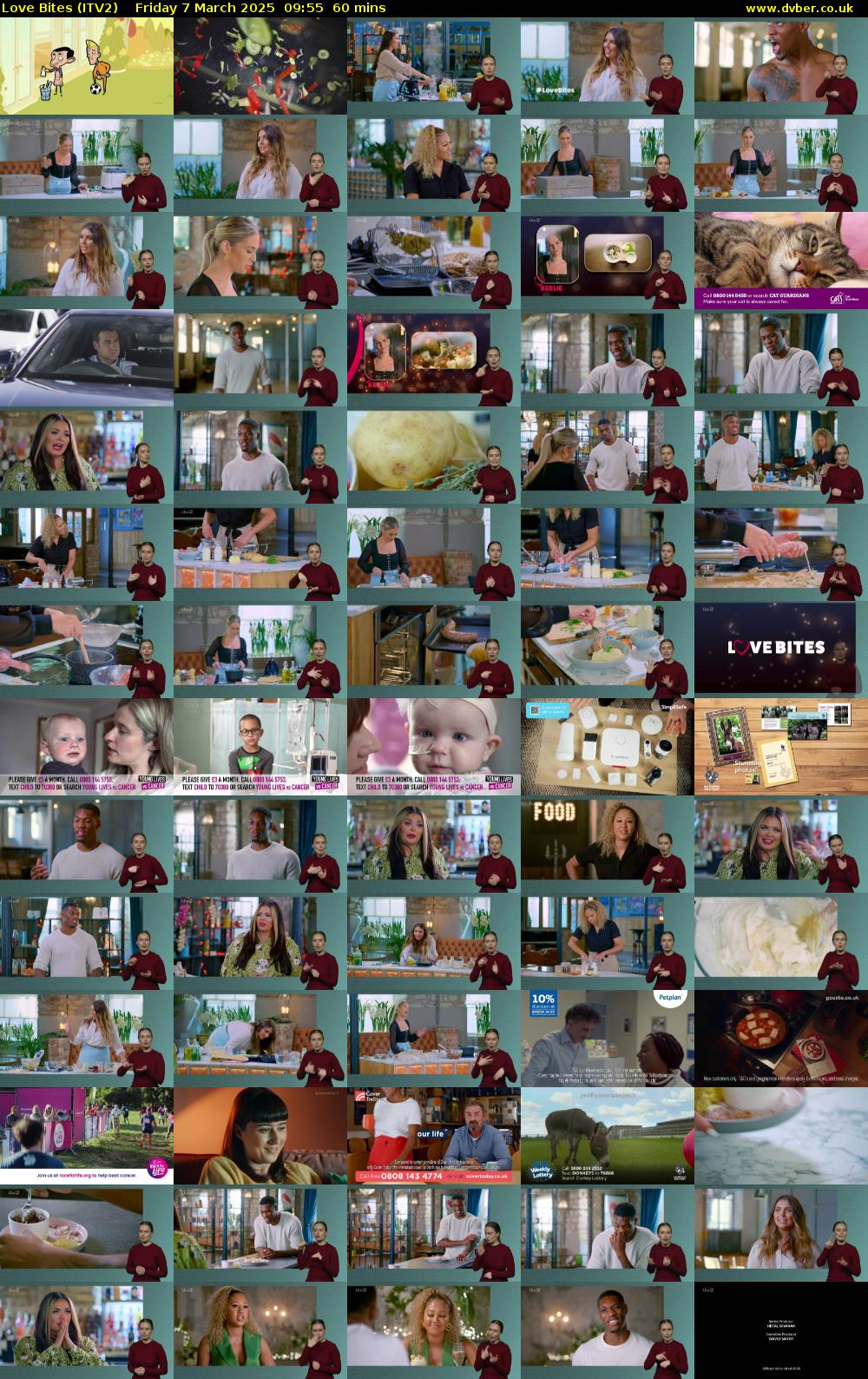 Love Bites (ITV2) Friday 7 March 2025 09:55 - 10:55