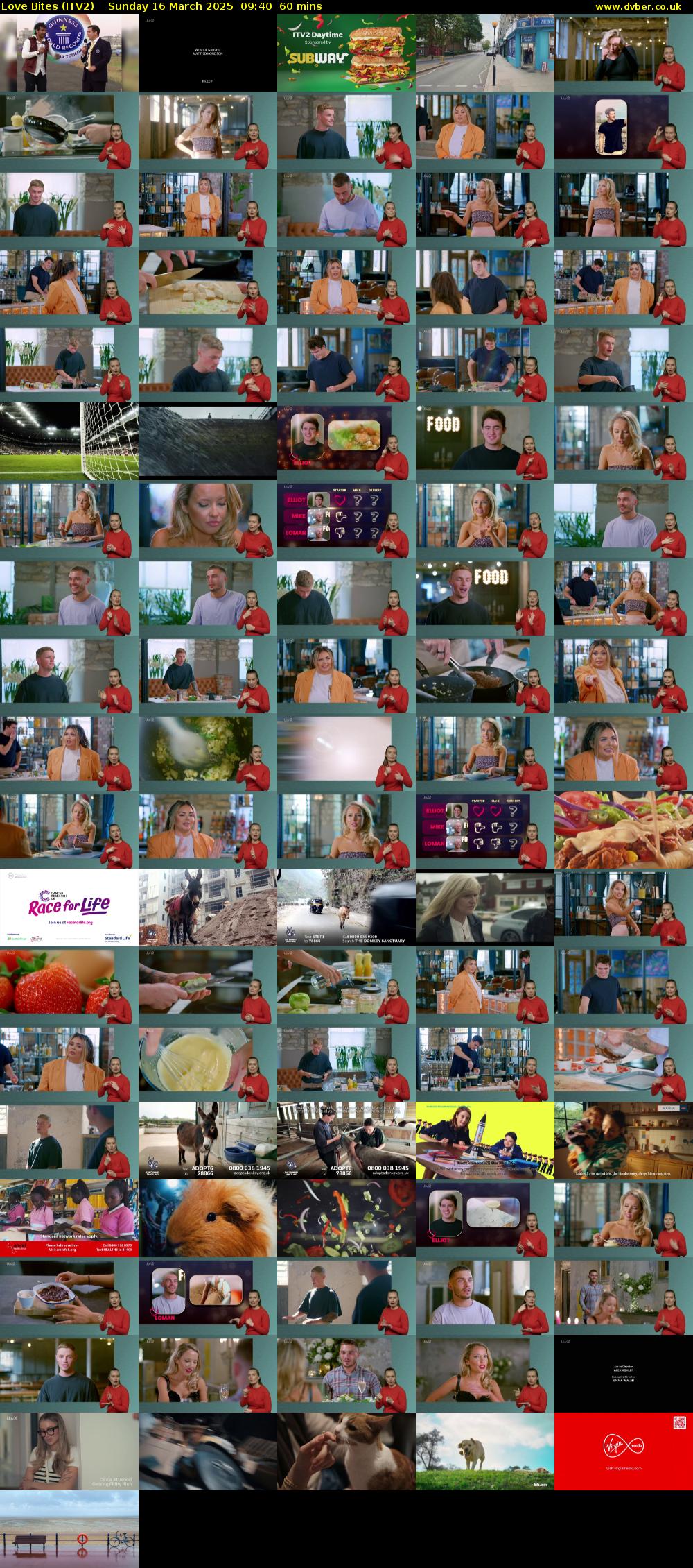 Love Bites (ITV2) Sunday 16 March 2025 09:40 - 10:40