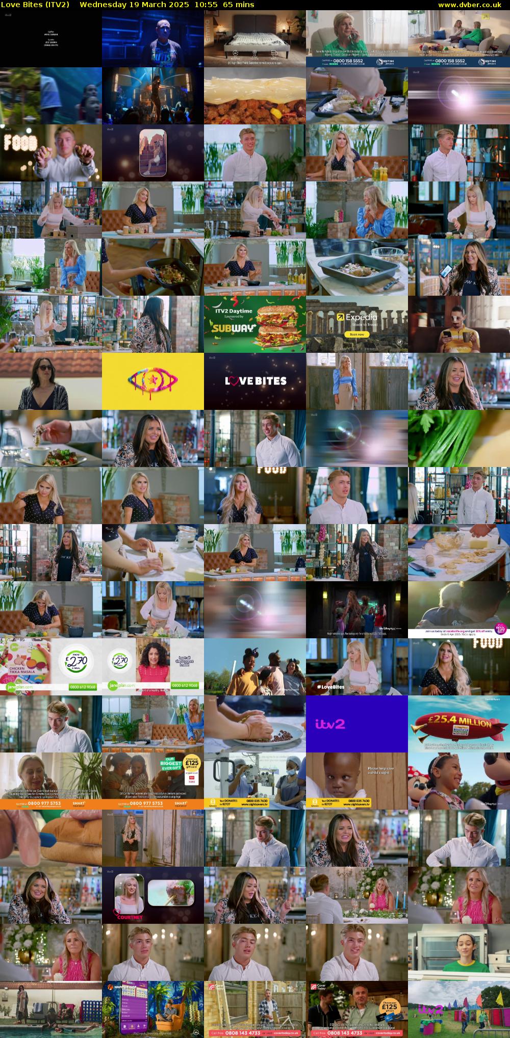 Love Bites (ITV2) Wednesday 19 March 2025 10:55 - 12:00