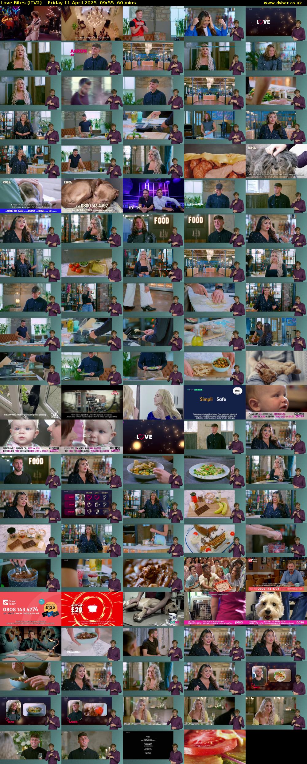 Love Bites (ITV2) Friday 11 April 2025 09:55 - 10:55