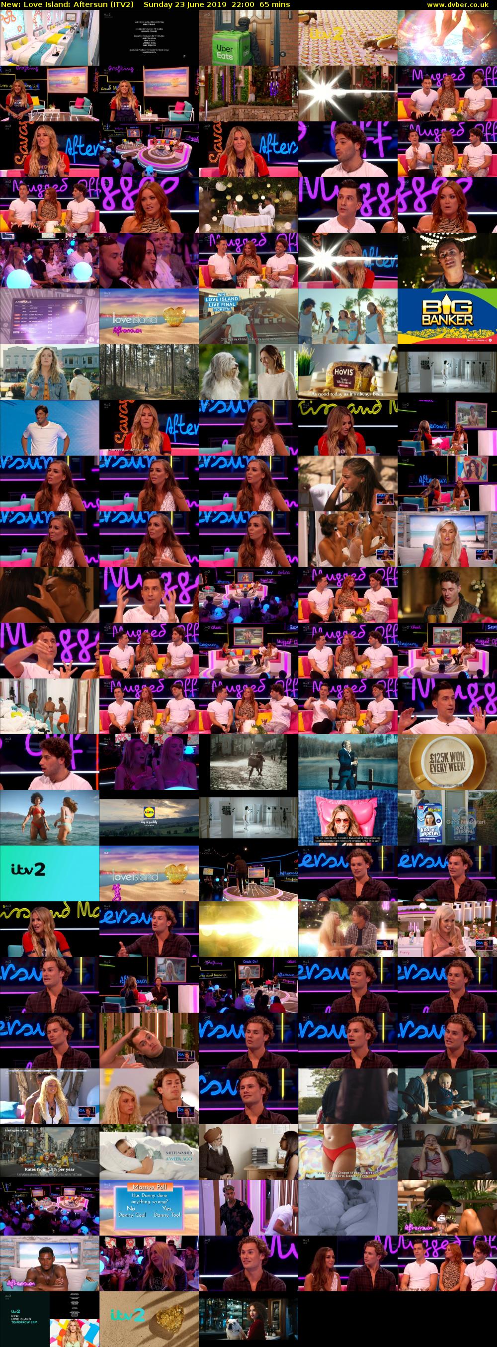Love Island: Aftersun (ITV2) Sunday 23 June 2019 22:00 - 23:05
