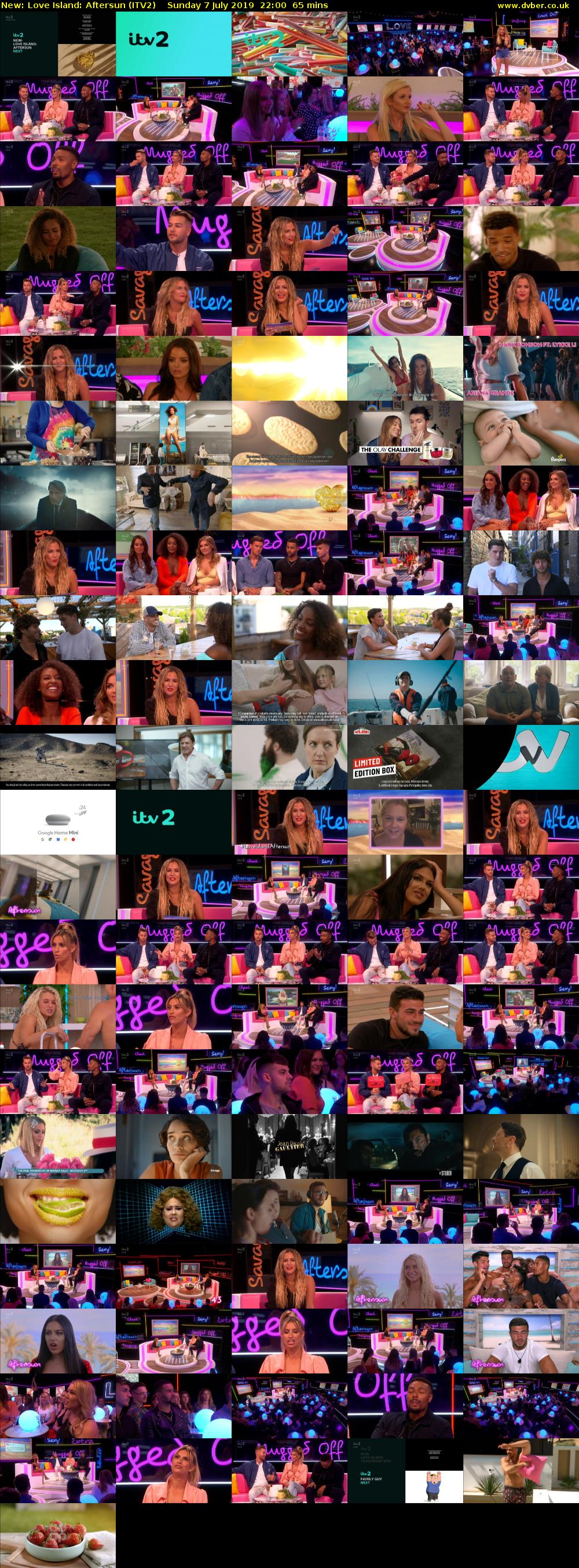 Love Island: Aftersun (ITV2) Sunday 7 July 2019 22:00 - 23:05
