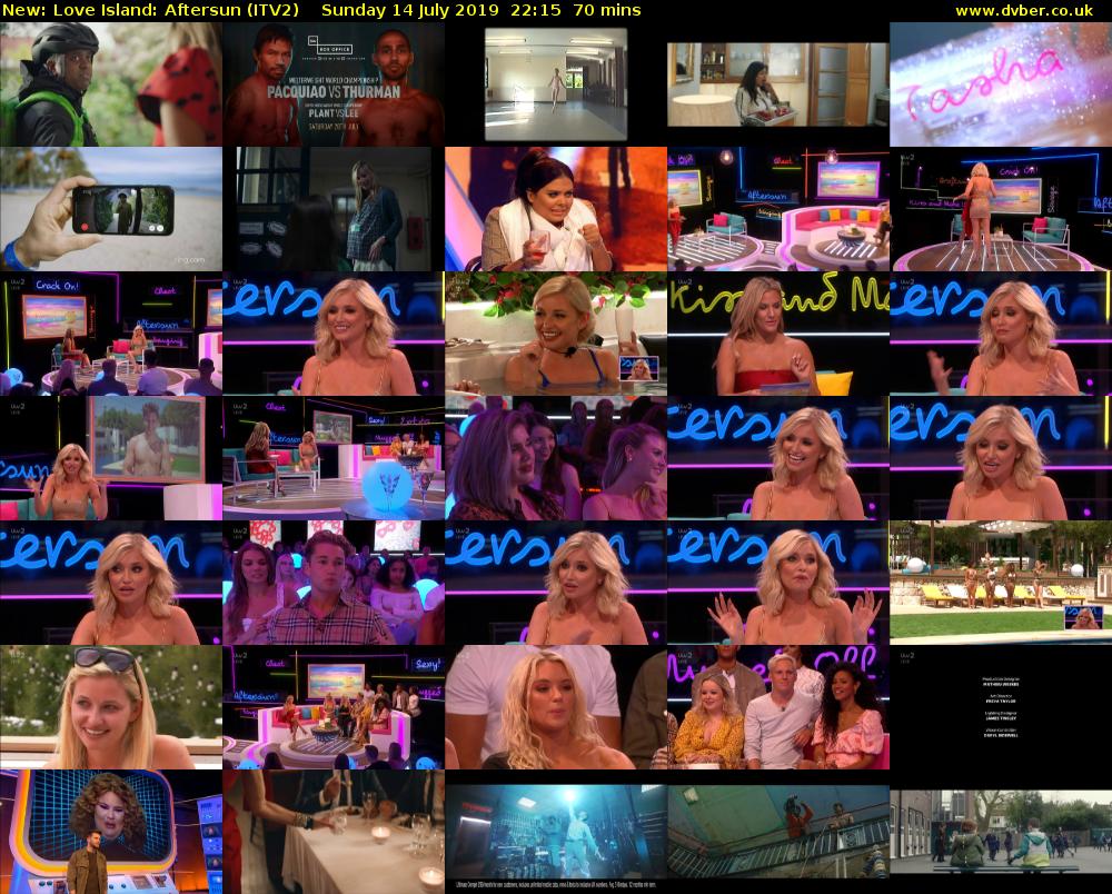 Love Island: Aftersun (ITV2) Sunday 14 July 2019 22:15 - 23:25