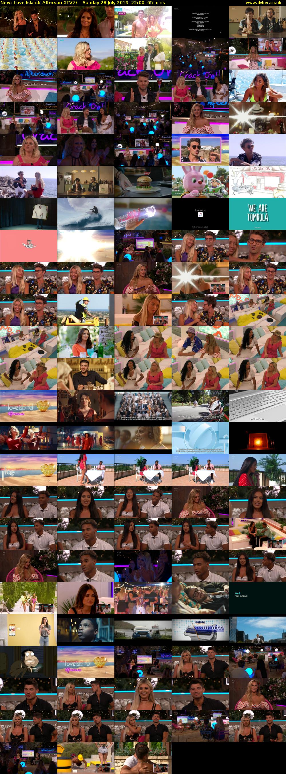 Love Island: Aftersun (ITV2) Sunday 28 July 2019 22:00 - 23:05