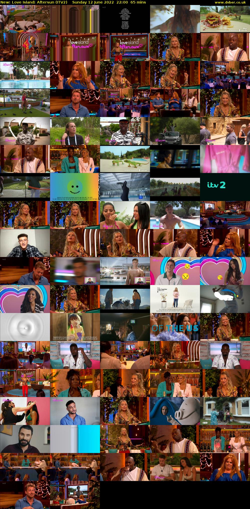 Love Island: Aftersun (ITV2) Sunday 12 June 2022 22:00 - 23:05