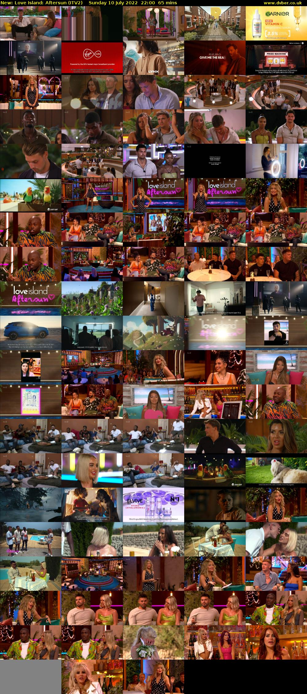 Love Island: Aftersun (ITV2) Sunday 10 July 2022 22:00 - 23:05