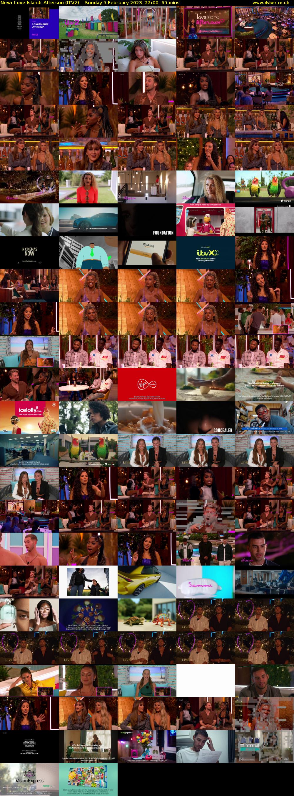 Love Island: Aftersun (ITV2) Sunday 5 February 2023 22:00 - 23:05