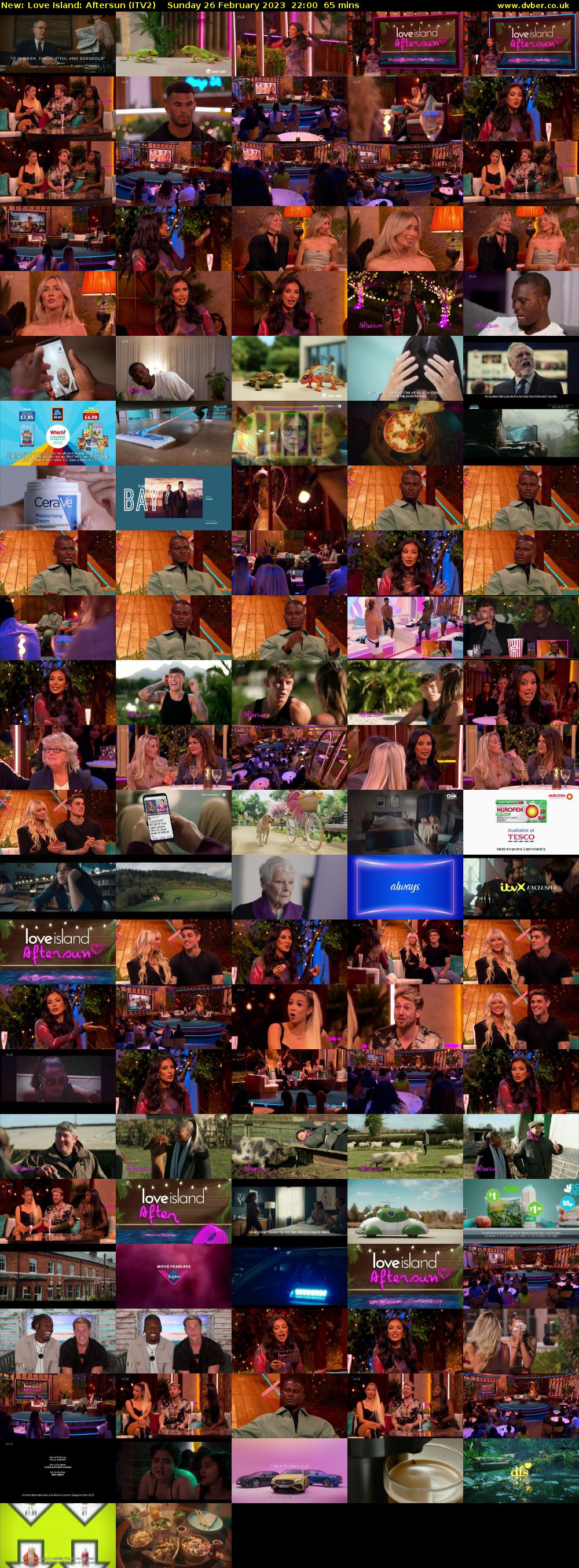 Love Island: Aftersun (ITV2) Sunday 26 February 2023 22:00 - 23:05
