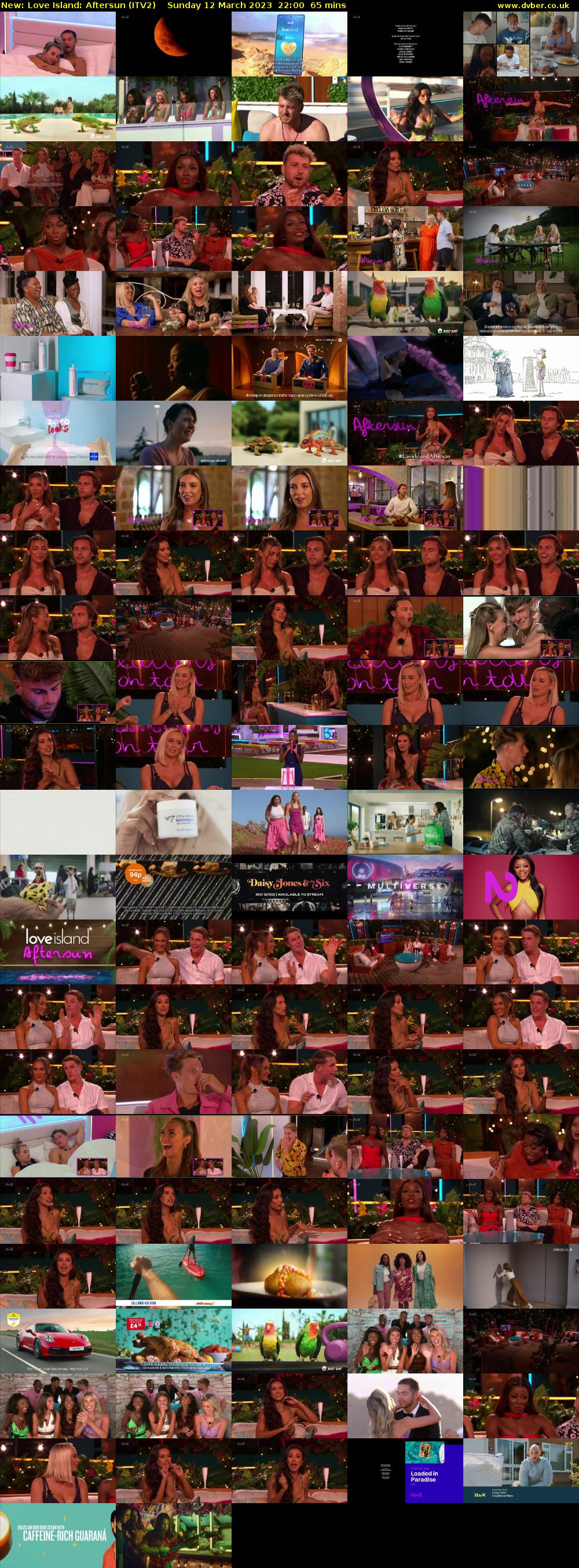Love Island: Aftersun (ITV2) Sunday 12 March 2023 22:00 - 23:05