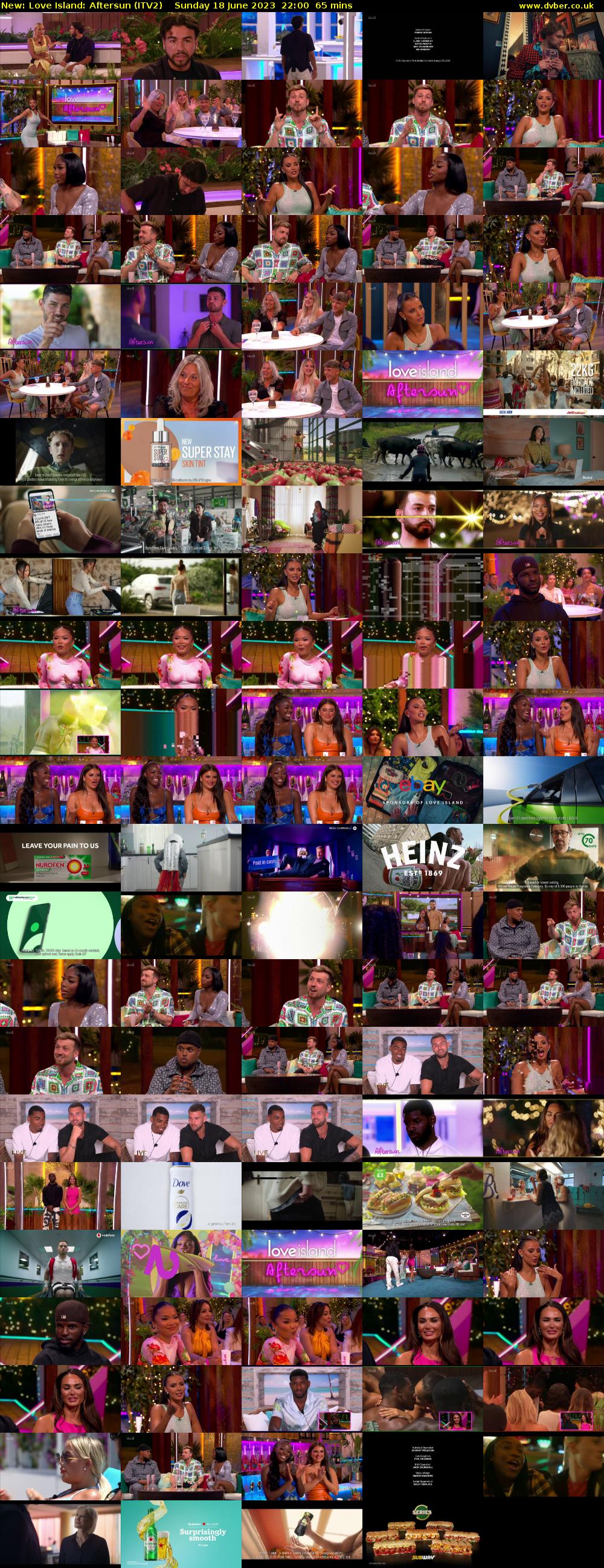 Love Island: Aftersun (ITV2) Sunday 18 June 2023 22:00 - 23:05