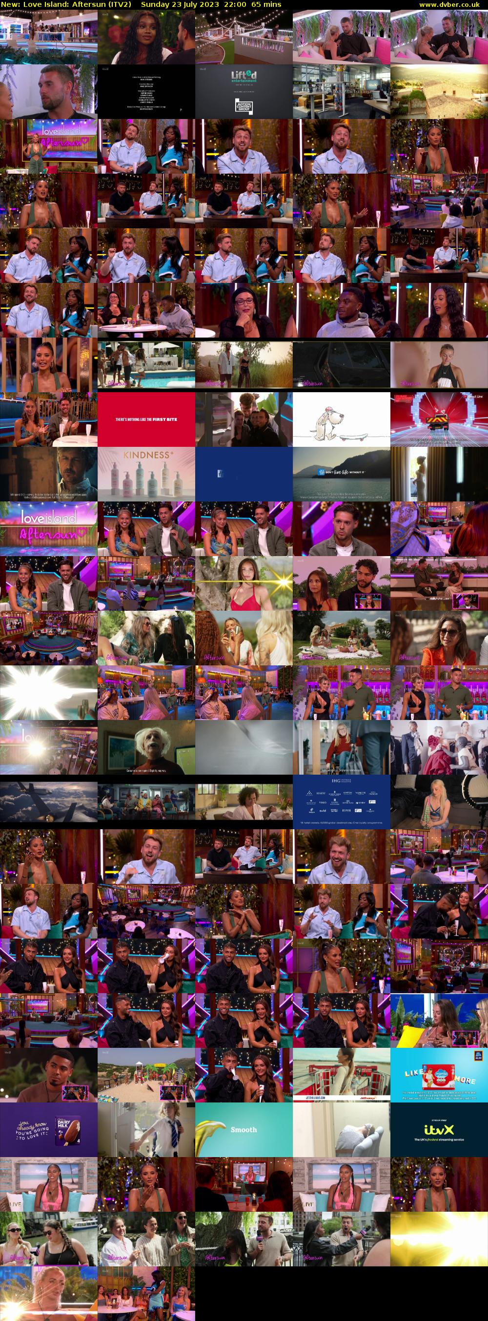 Love Island: Aftersun (ITV2) Sunday 23 July 2023 22:00 - 23:05