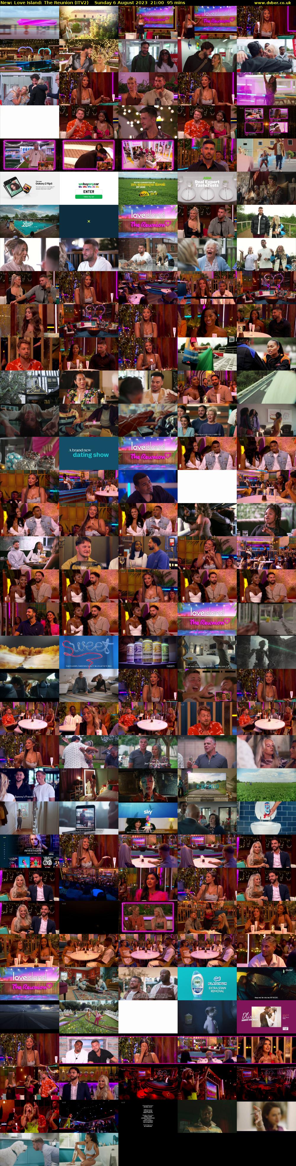 Love Island: The Reunion (ITV2) Sunday 6 August 2023 21:00 - 22:35