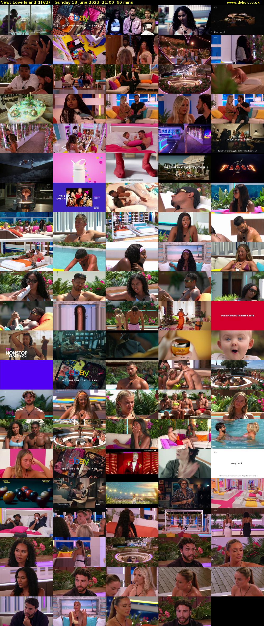 Love Island (ITV2) Sunday 18 June 2023 21:00 - 22:00