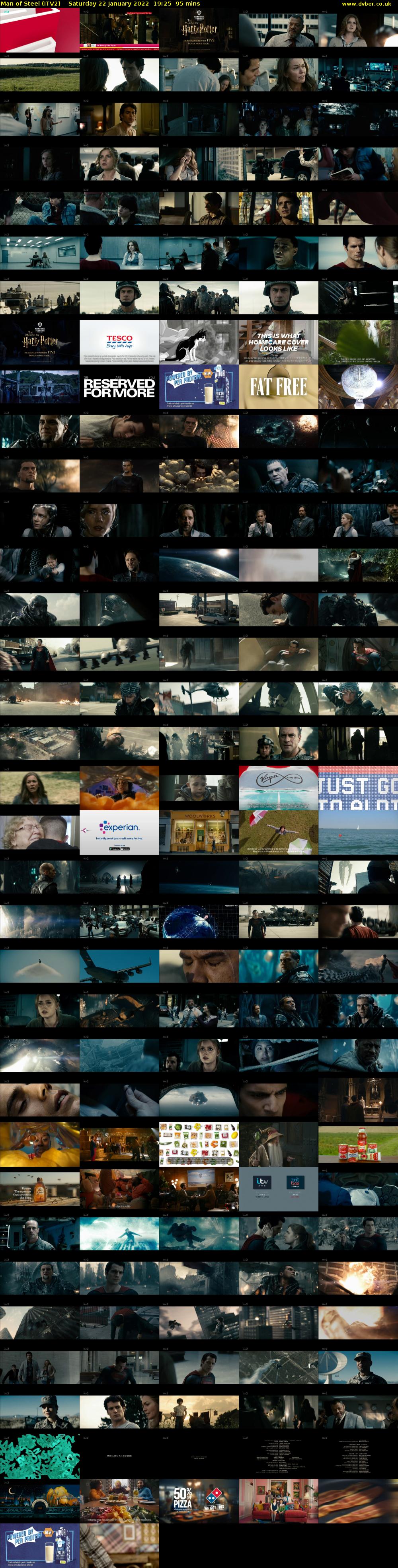 Man of Steel (ITV2) Saturday 22 January 2022 19:25 - 21:00