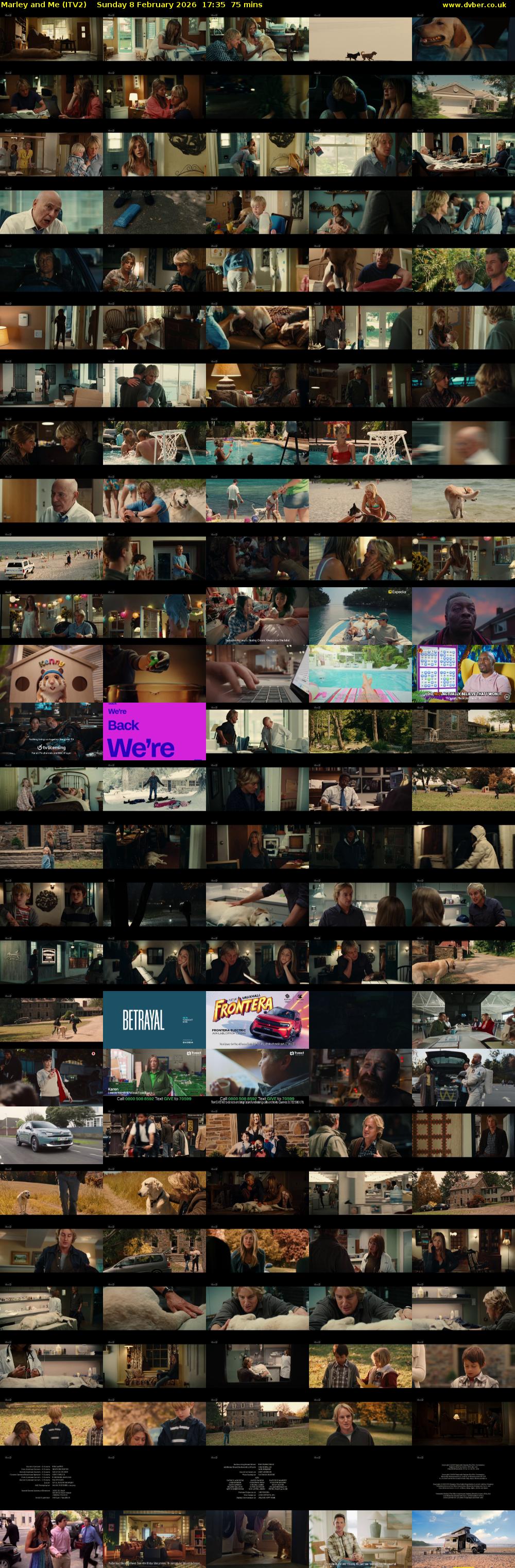 Marley and Me (ITV2) Sunday 8 February 2026 17:35 - 18:50