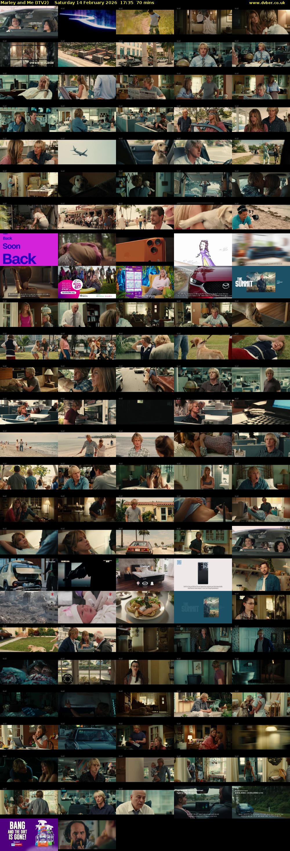 Marley and Me (ITV2) Saturday 14 February 2026 17:35 - 18:45