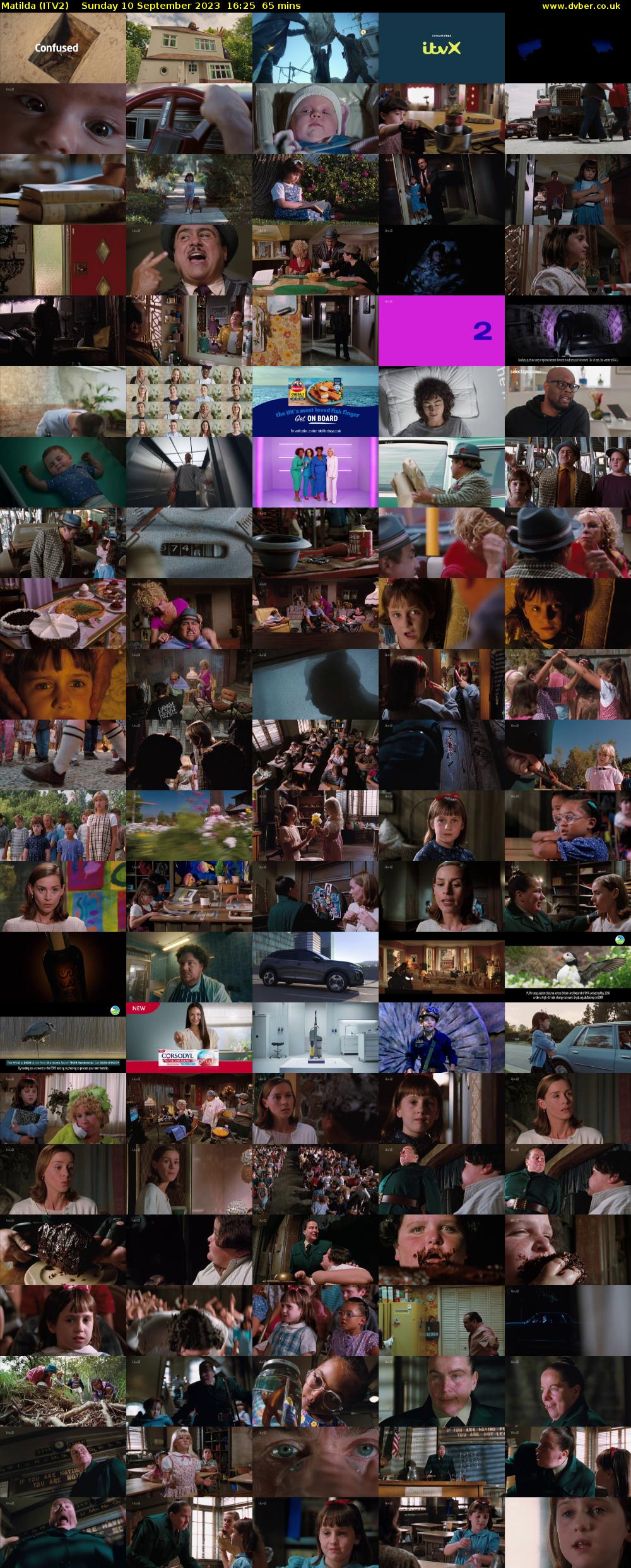 Matilda (ITV2) Sunday 10 September 2023 16:25 - 17:30