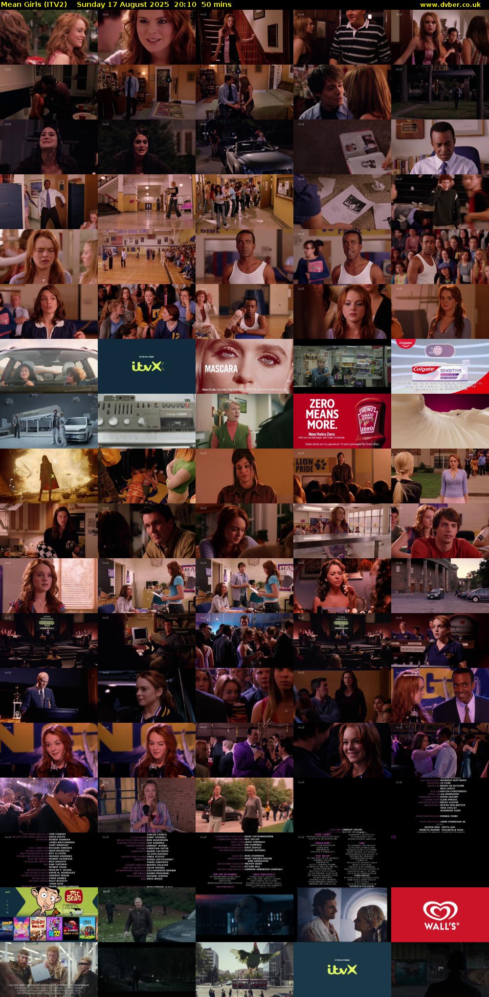 Mean Girls (ITV2) Sunday 17 August 2025 20:10 - 21:00