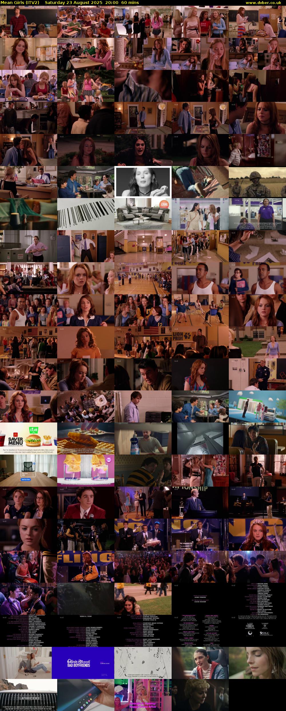 Mean Girls (ITV2) Saturday 23 August 2025 20:00 - 21:00