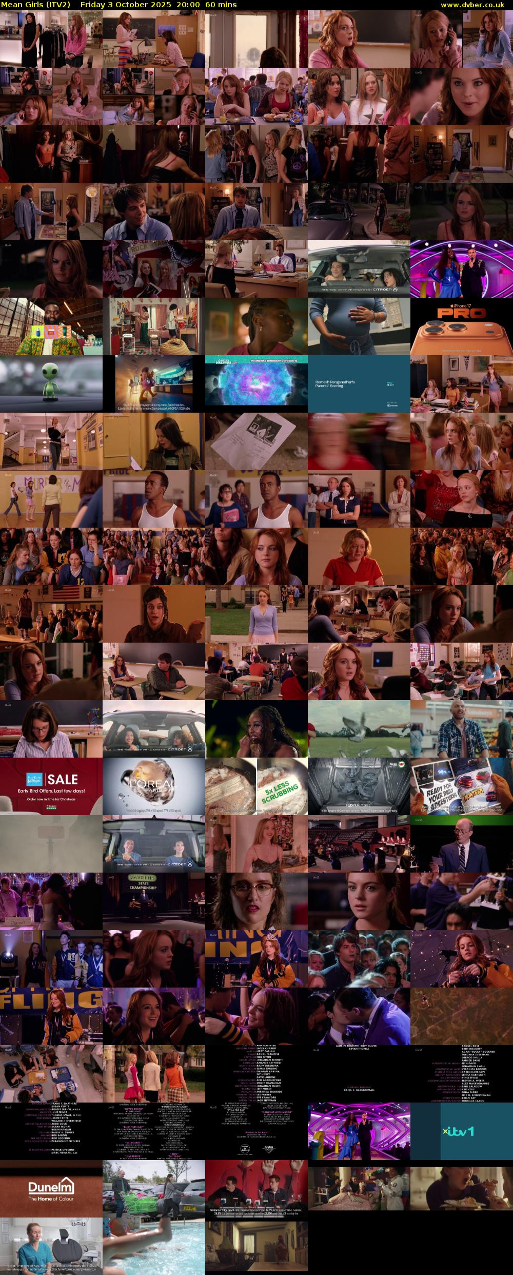 Mean Girls (ITV2) Friday 3 October 2025 20:00 - 21:00