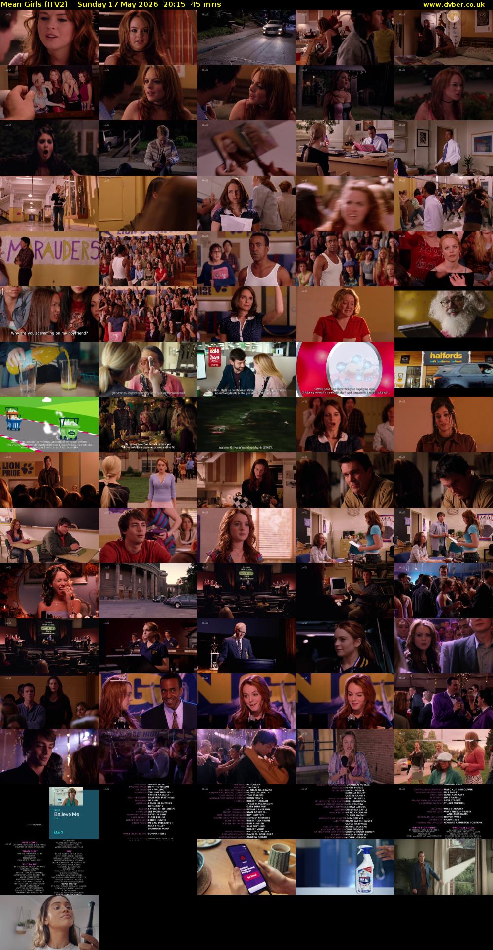 Mean Girls (ITV2) Sunday 17 May 2026 20:15 - 21:00
