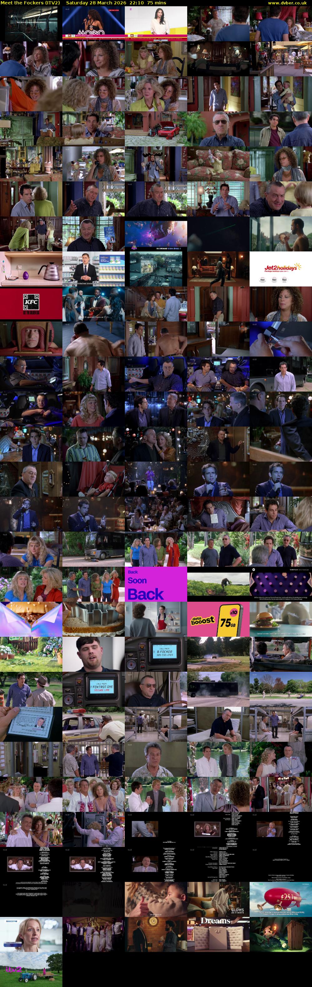 Meet the Fockers (ITV2) Saturday 28 March 2026 22:10 - 23:25