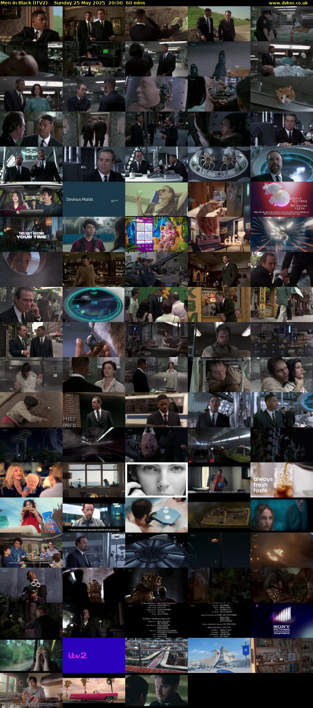 Men in Black (ITV2) Sunday 25 May 2025 20:00 - 21:00