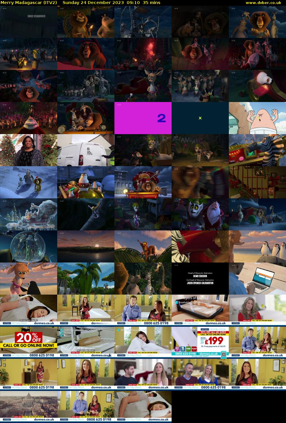 Merry Madagascar (ITV2) Sunday 24 December 2023 09:10 - 09:45
