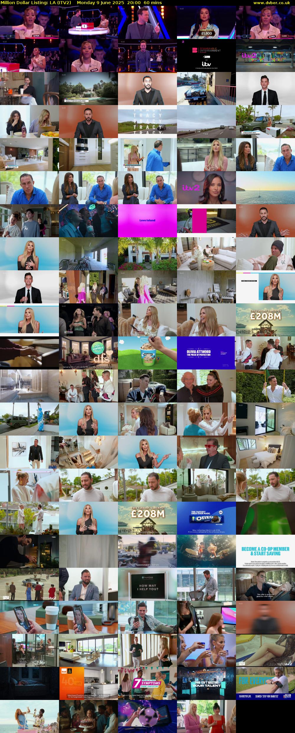 Million Dollar Listing: LA (ITV2) Monday 9 June 2025 20:00 - 21:00