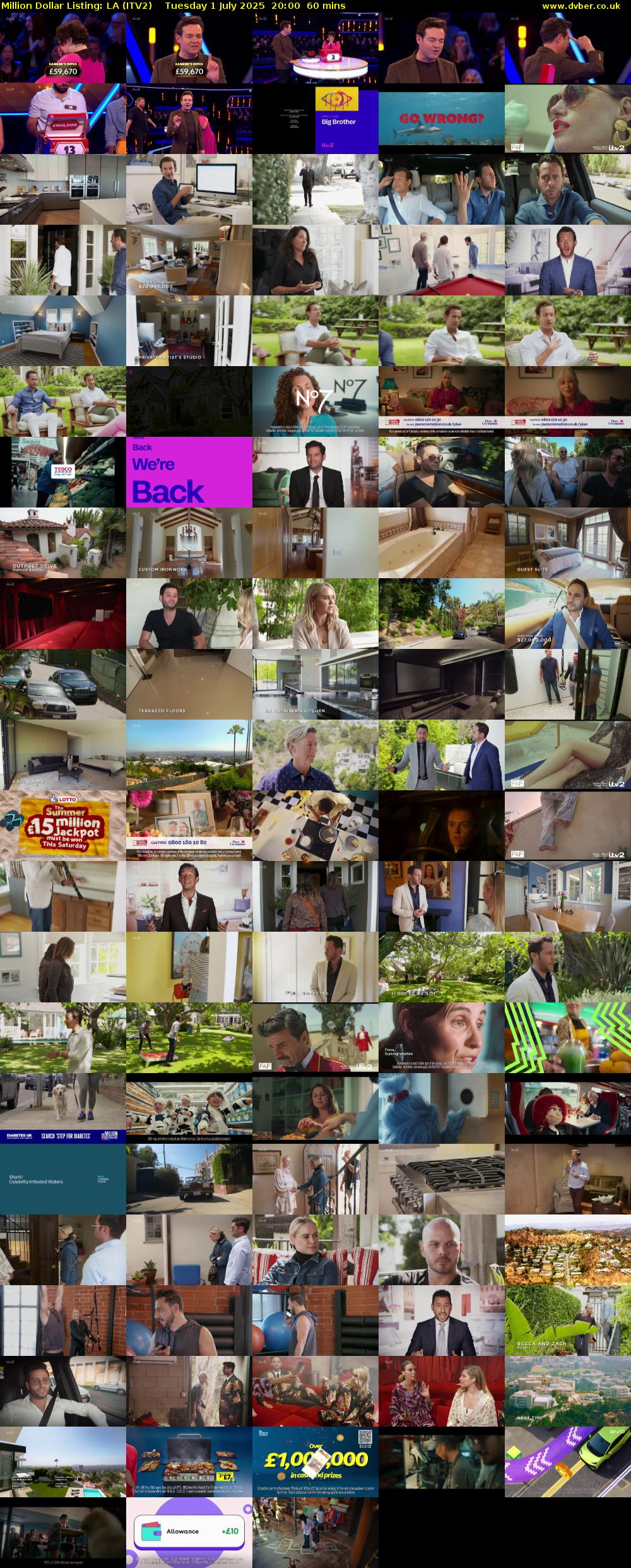 Million Dollar Listing: LA (ITV2) Tuesday 1 July 2025 20:00 - 21:00