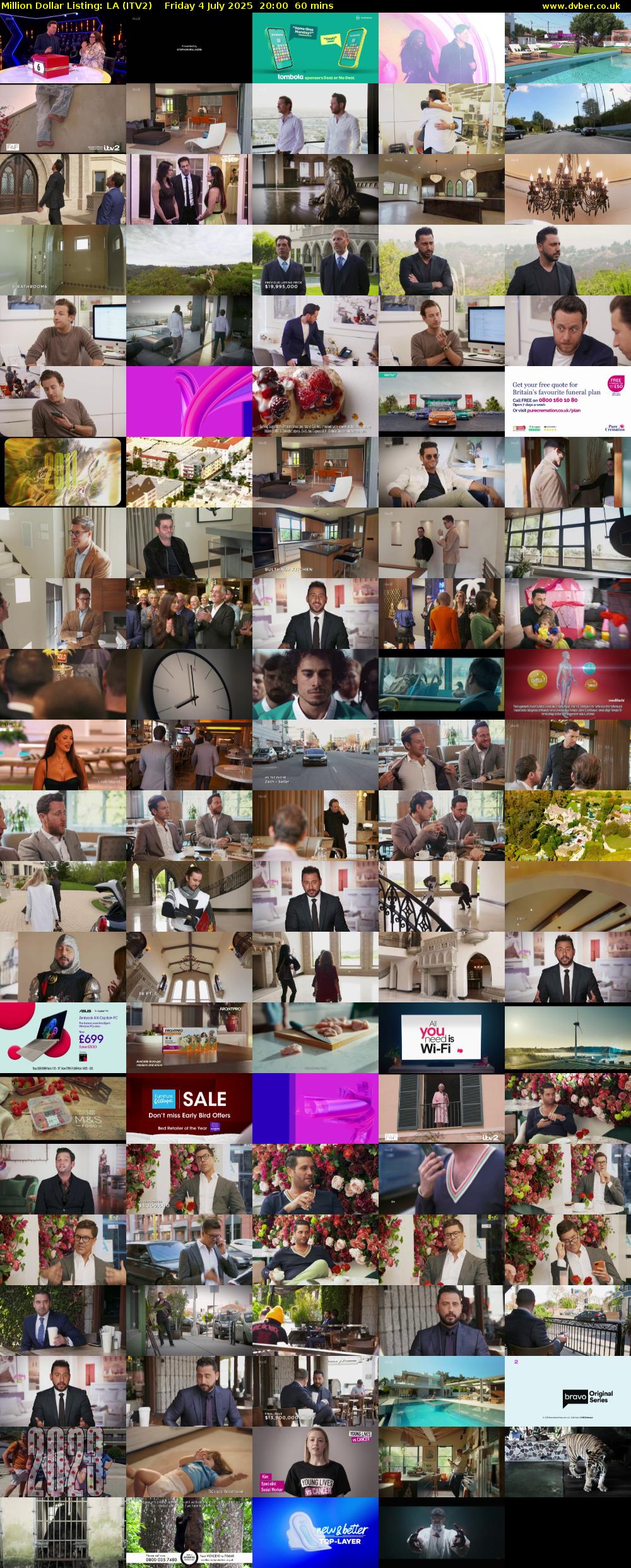 Million Dollar Listing: LA (ITV2) Friday 4 July 2025 20:00 - 21:00