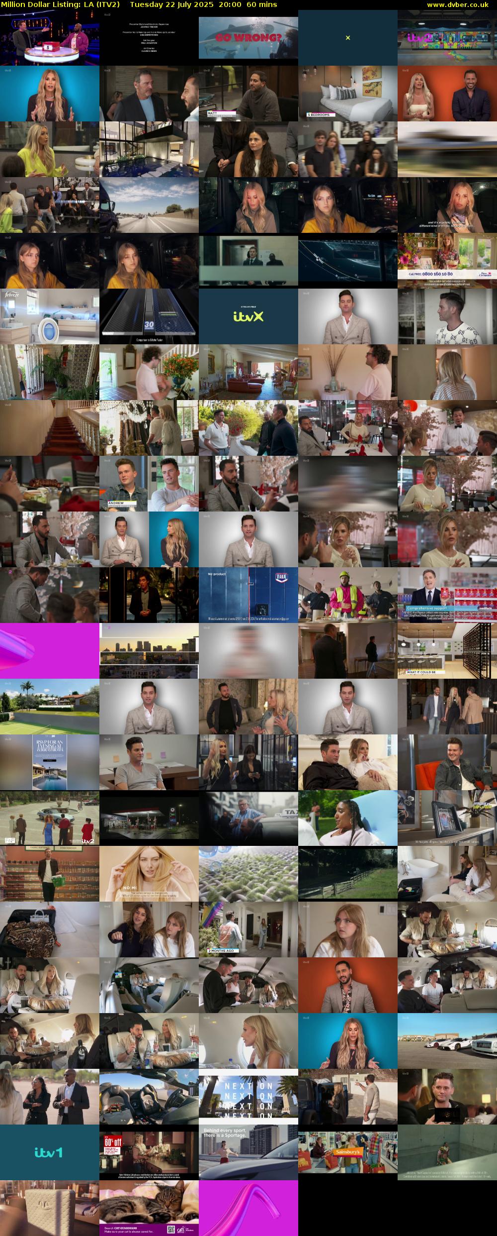 Million Dollar Listing: LA (ITV2) Tuesday 22 July 2025 20:00 - 21:00