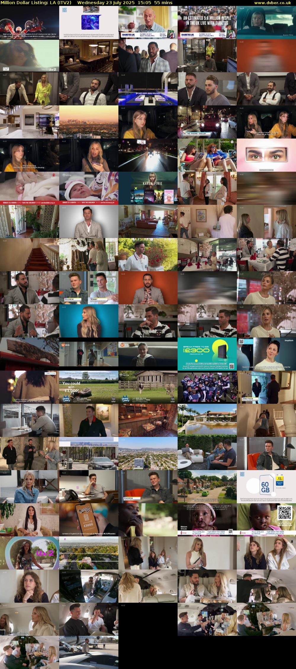 Million Dollar Listing: LA (ITV2) Wednesday 23 July 2025 15:05 - 16:00