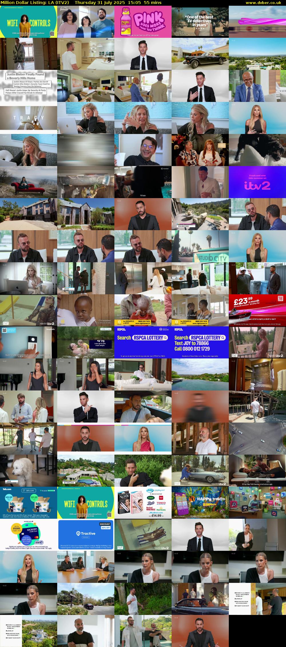 Million Dollar Listing: LA (ITV2) Thursday 31 July 2025 15:05 - 16:00