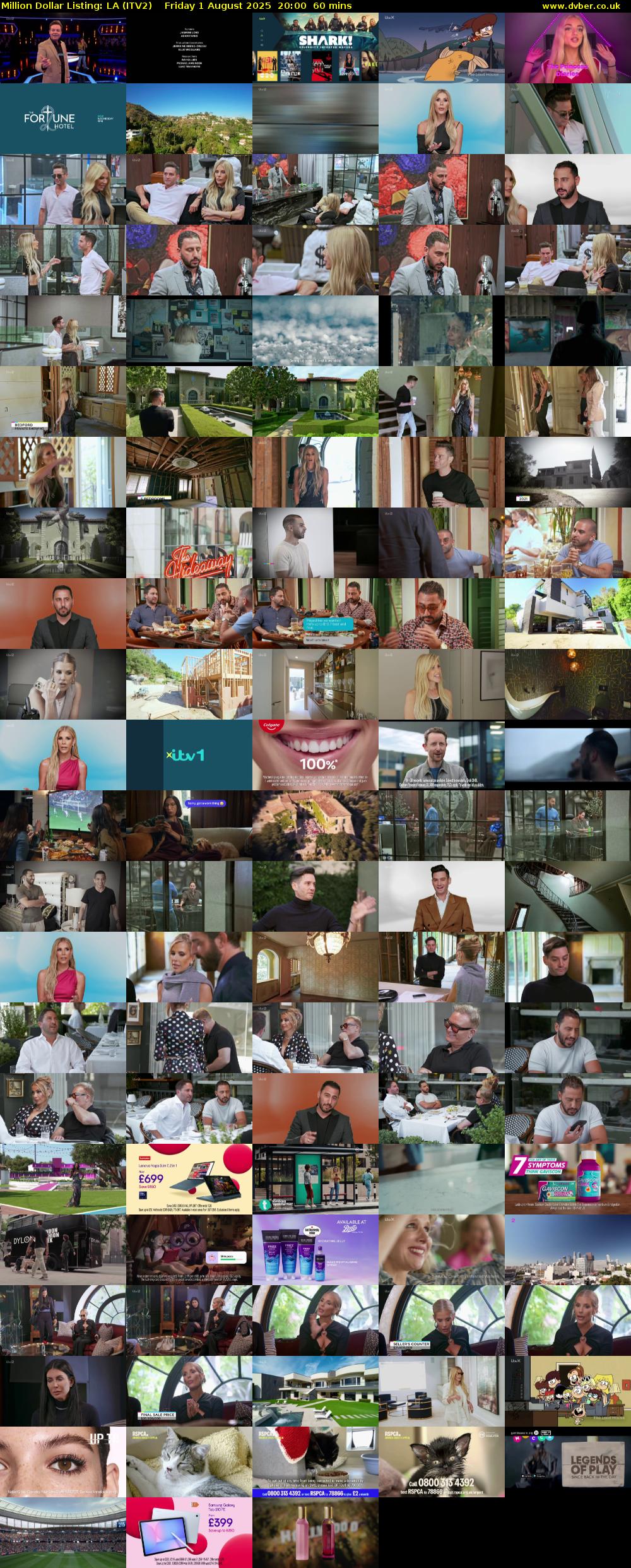 Million Dollar Listing: LA (ITV2) Friday 1 August 2025 20:00 - 21:00