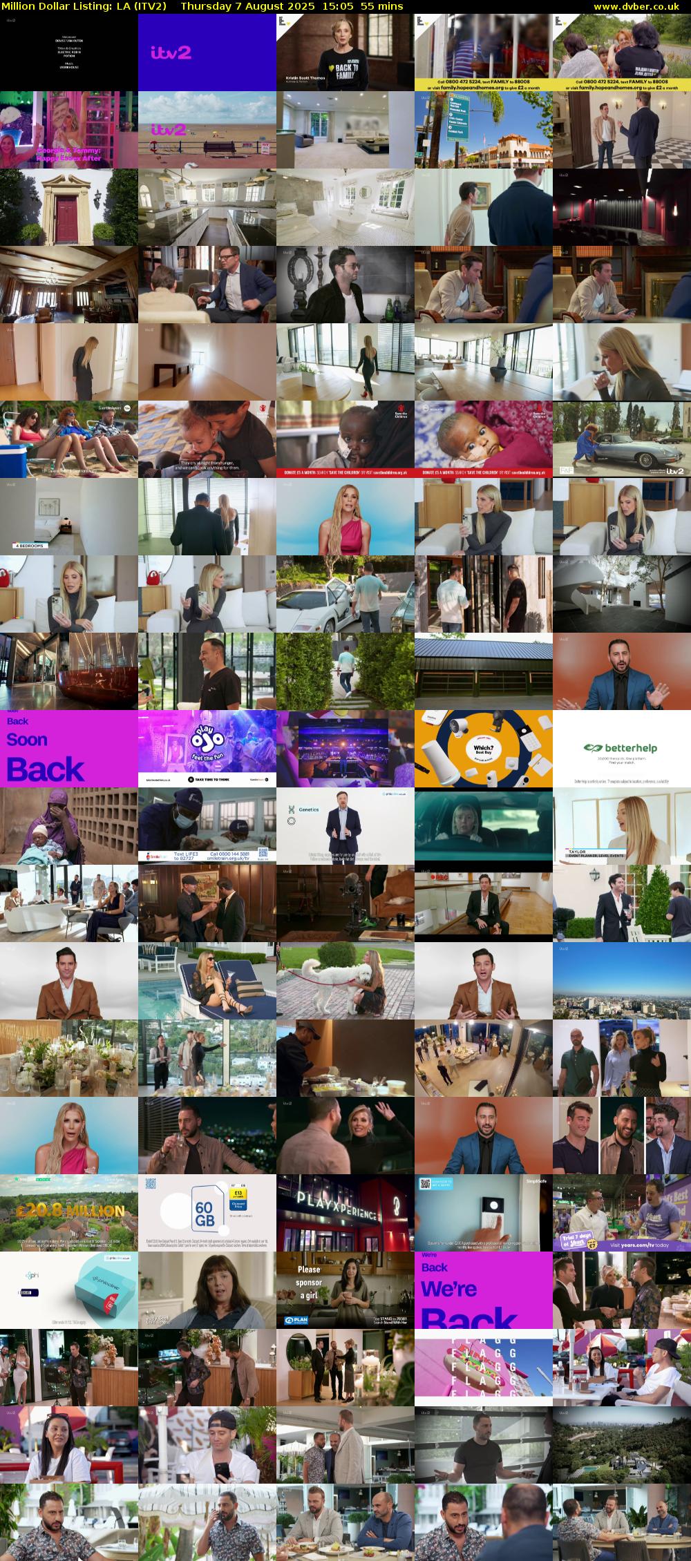 Million Dollar Listing: LA (ITV2) Thursday 7 August 2025 15:05 - 16:00