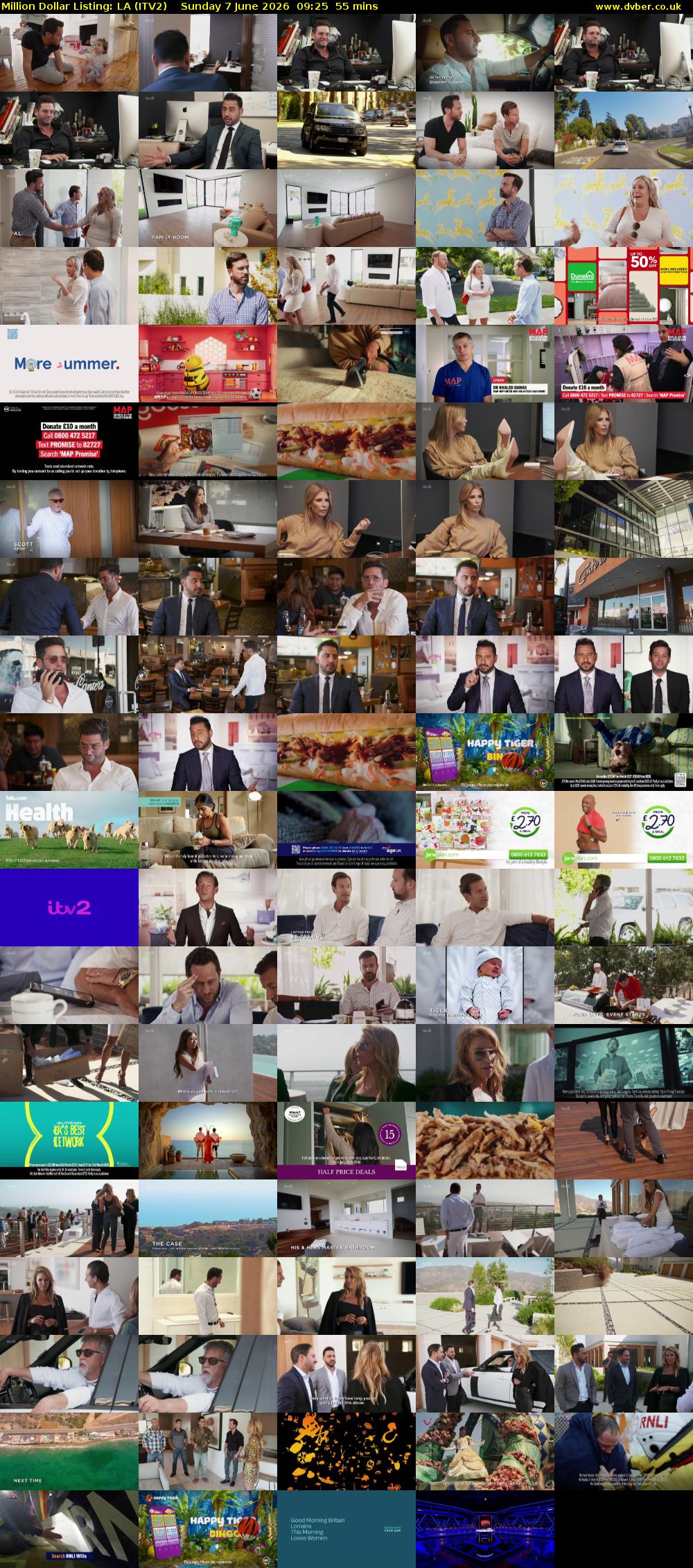 Million Dollar Listing: LA (ITV2) Sunday 7 June 2026 09:25 - 10:20