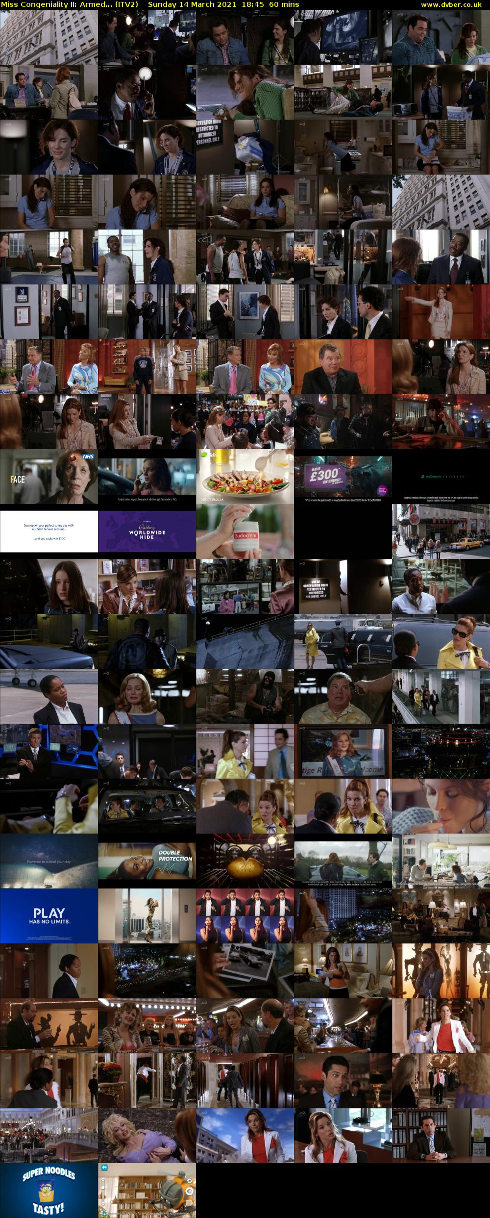 Miss Congeniality II: Armed... (ITV2) Sunday 14 March 2021 18:45 - 19:45