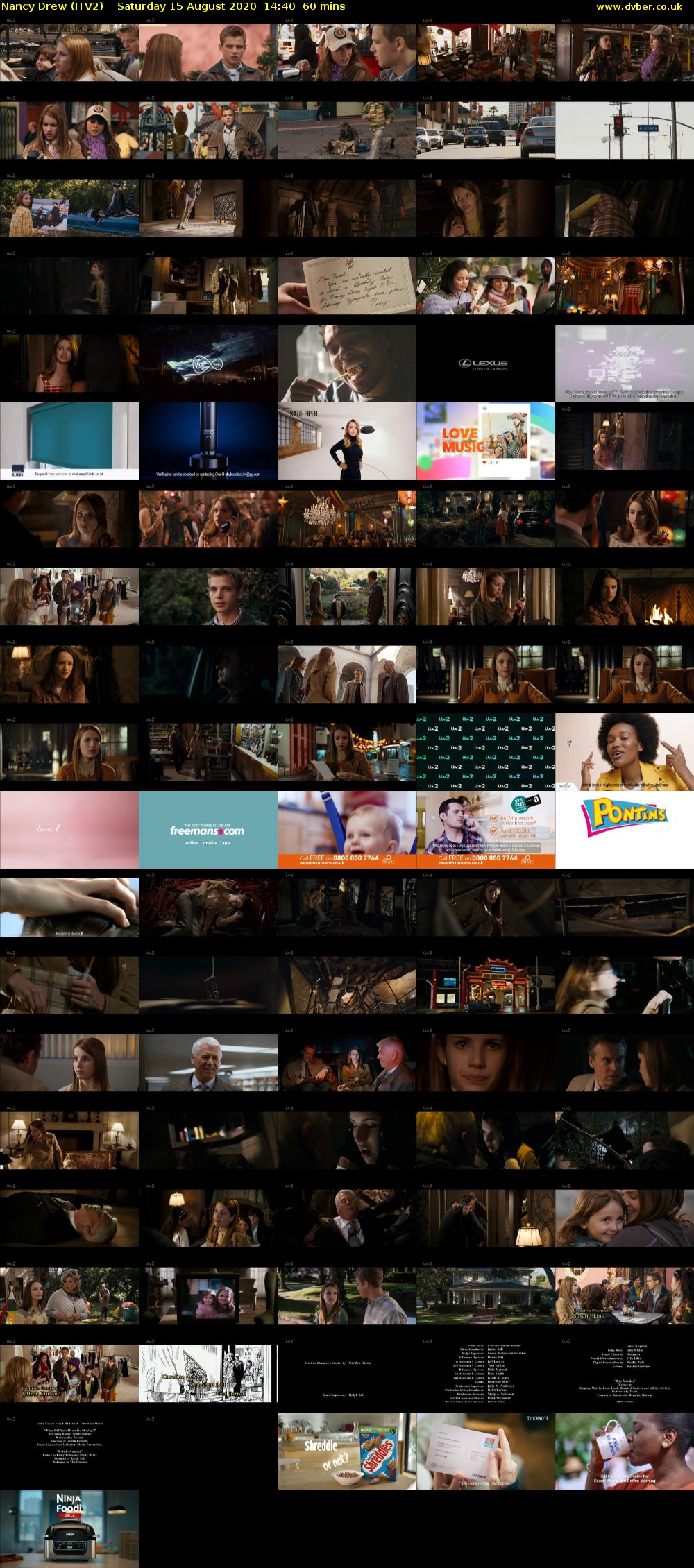 Nancy Drew (ITV2) Saturday 15 August 2020 14:40 - 15:40