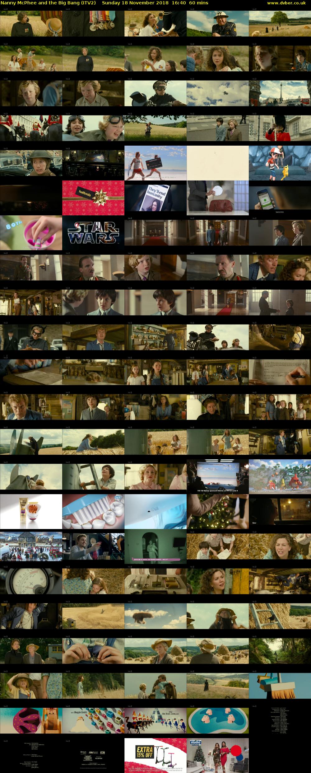 Nanny McPhee and the Big Bang (ITV2) Sunday 18 November 2018 16:40 - 17:40