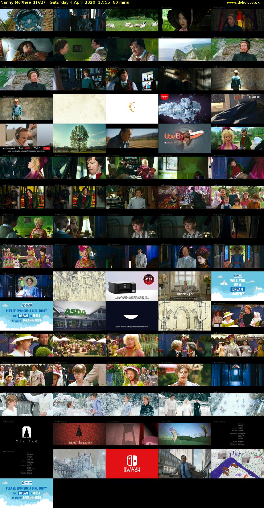 Nanny McPhee (ITV2) Saturday 4 April 2020 17:55 - 18:55
