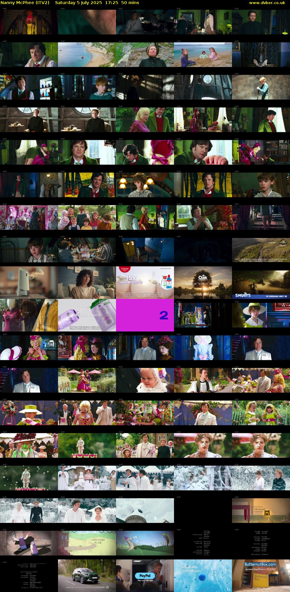 Nanny McPhee (ITV2) Saturday 5 July 2025 17:25 - 18:15