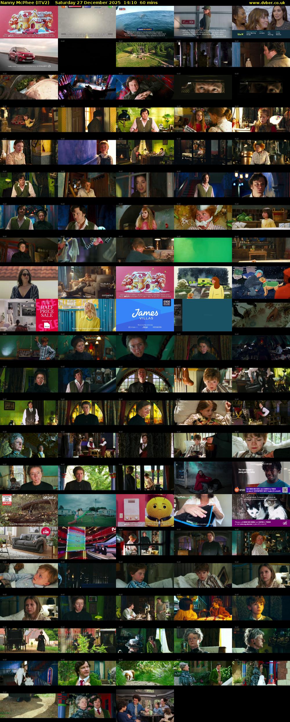 Nanny McPhee (ITV2) Saturday 27 December 2025 14:10 - 15:10