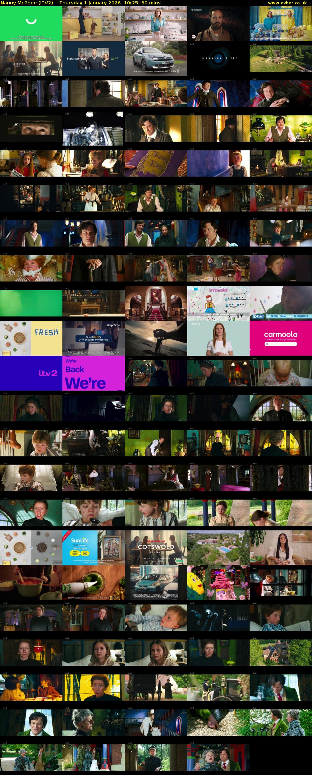Nanny McPhee (ITV2) Thursday 1 January 2026 10:25 - 11:25