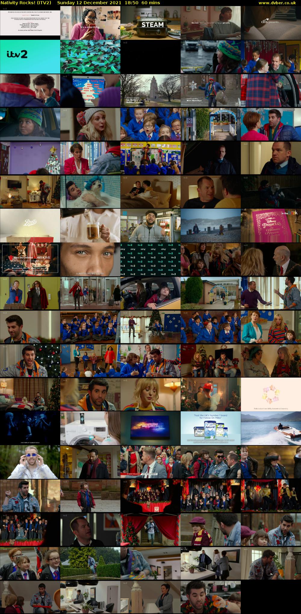 Nativity Rocks! (ITV2) Sunday 12 December 2021 18:50 - 19:50
